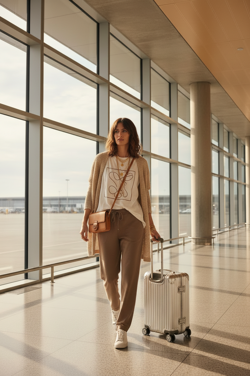 Airport Outfit Ideas for Women — Cute, Comfortable & Carry-On Ready