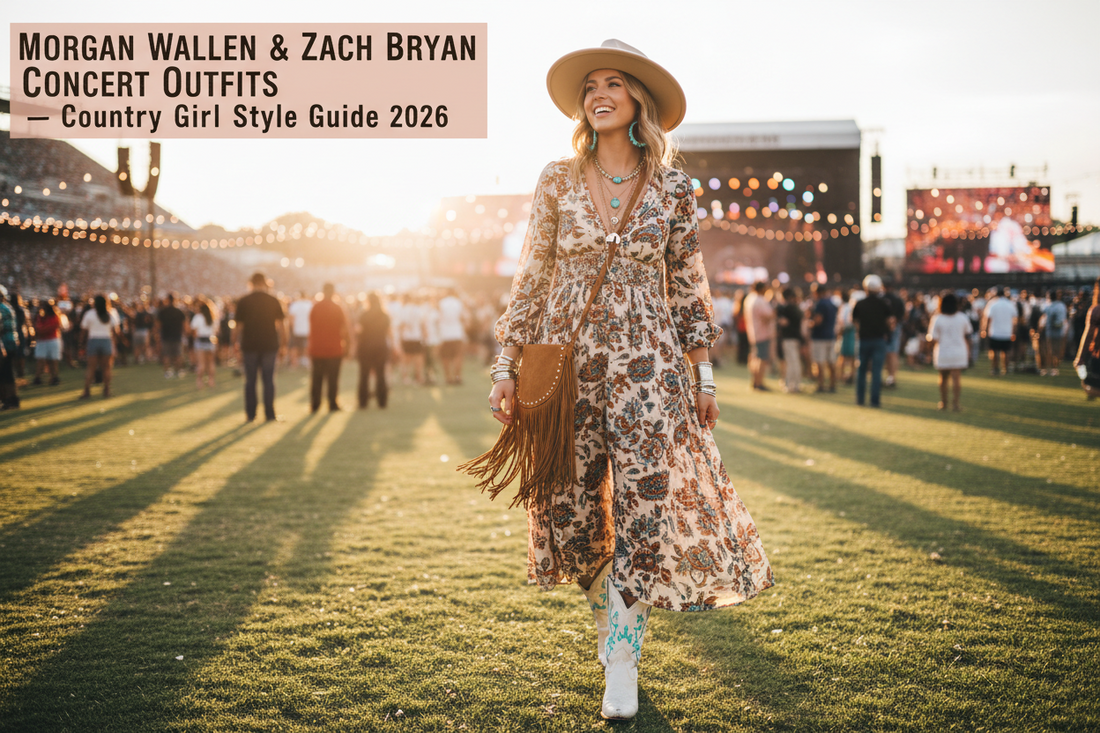 Morgan Wallen & Zach Bryan Concert Outfits — Country Girl Style Guide 2026