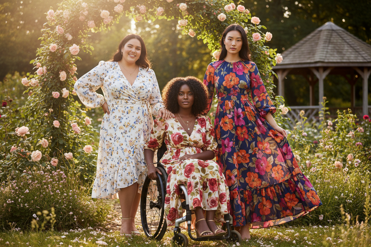 Floral Dresses for Spring Weddings & Events