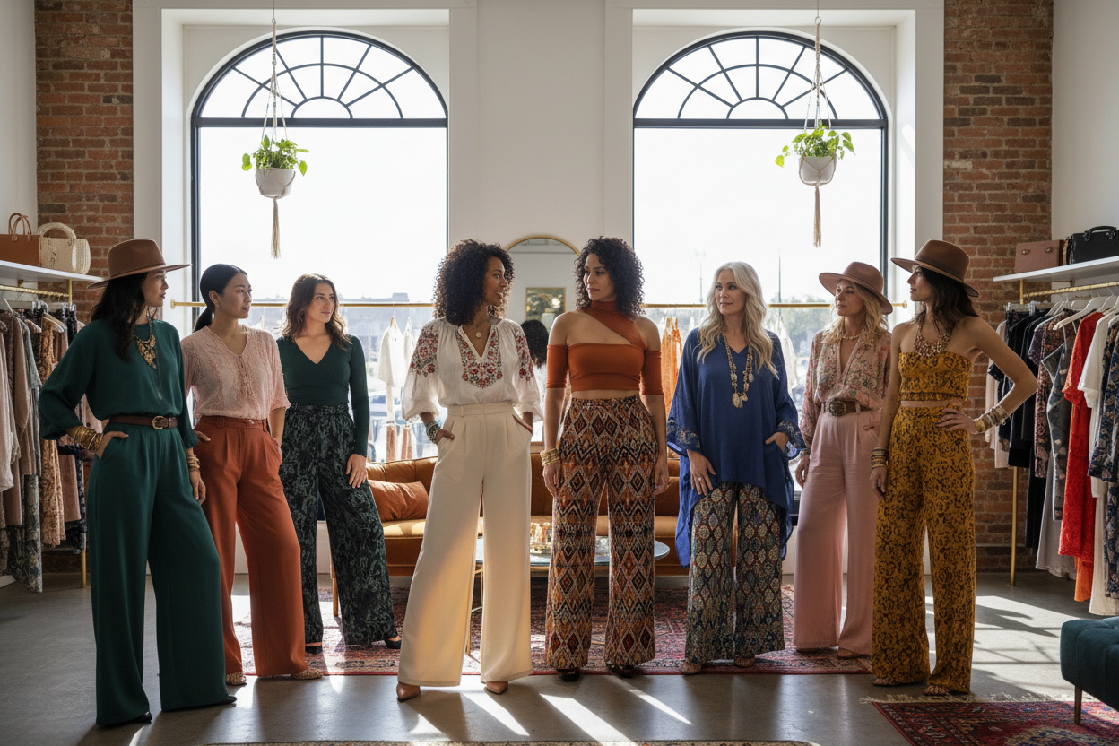 Wide Leg Pants