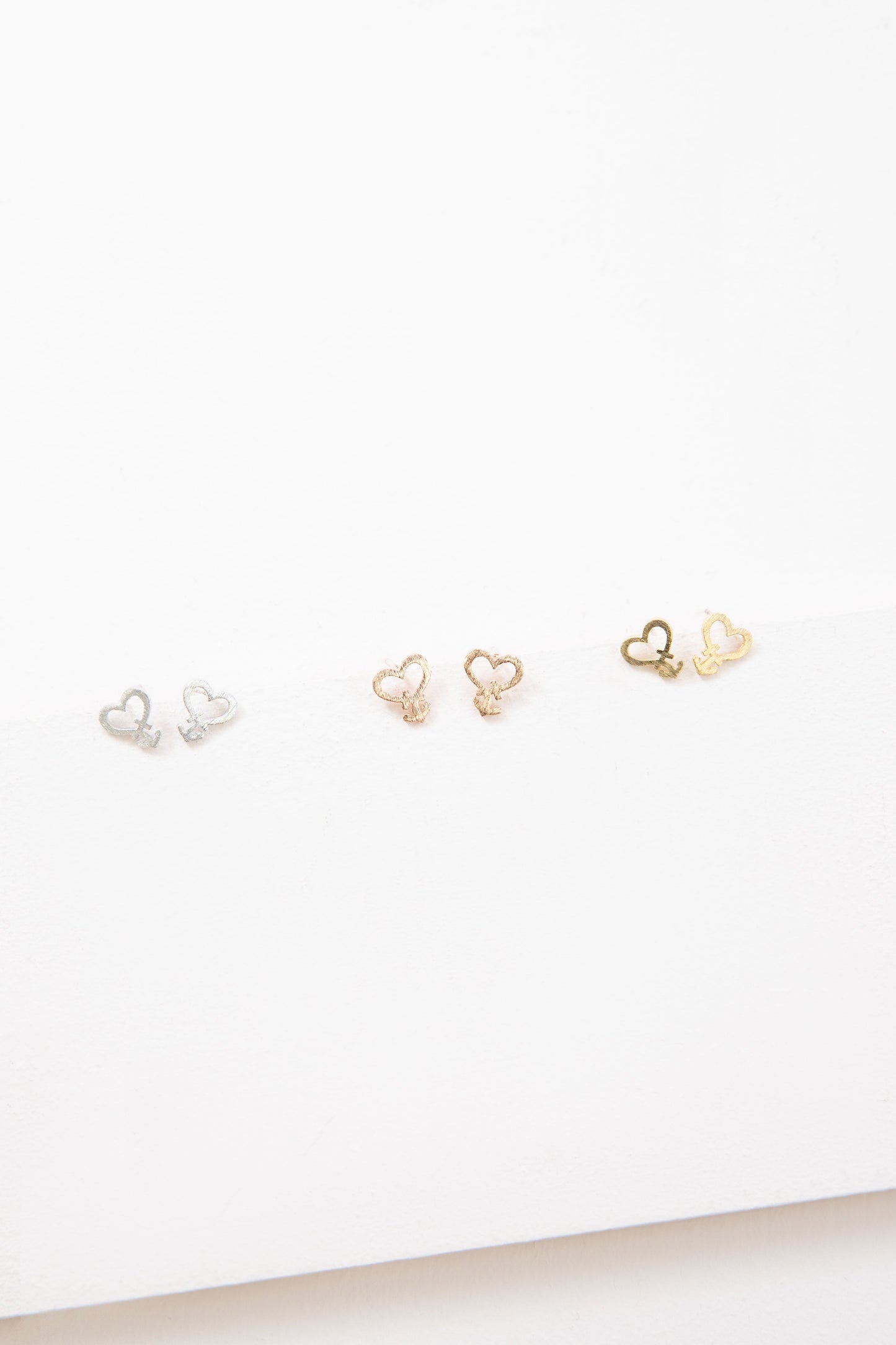 Anchored Heart Earrings