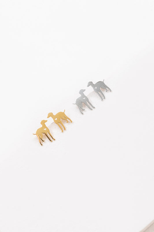 Dog Lover Earrings (14K)