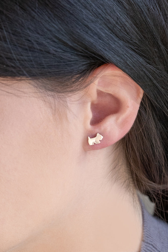 Westie Earrings