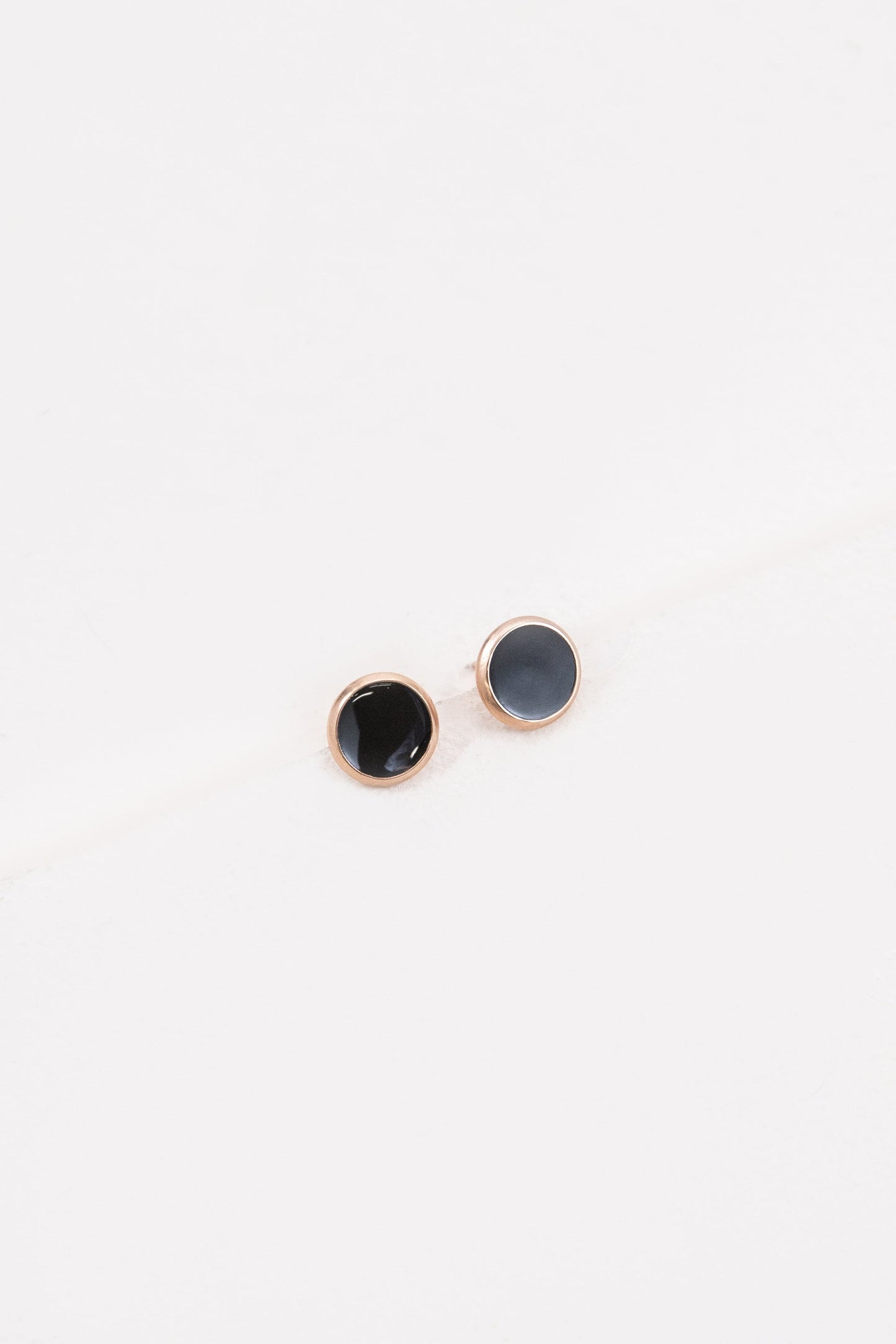 10mm Palette Earrings (14K Rose Gold)