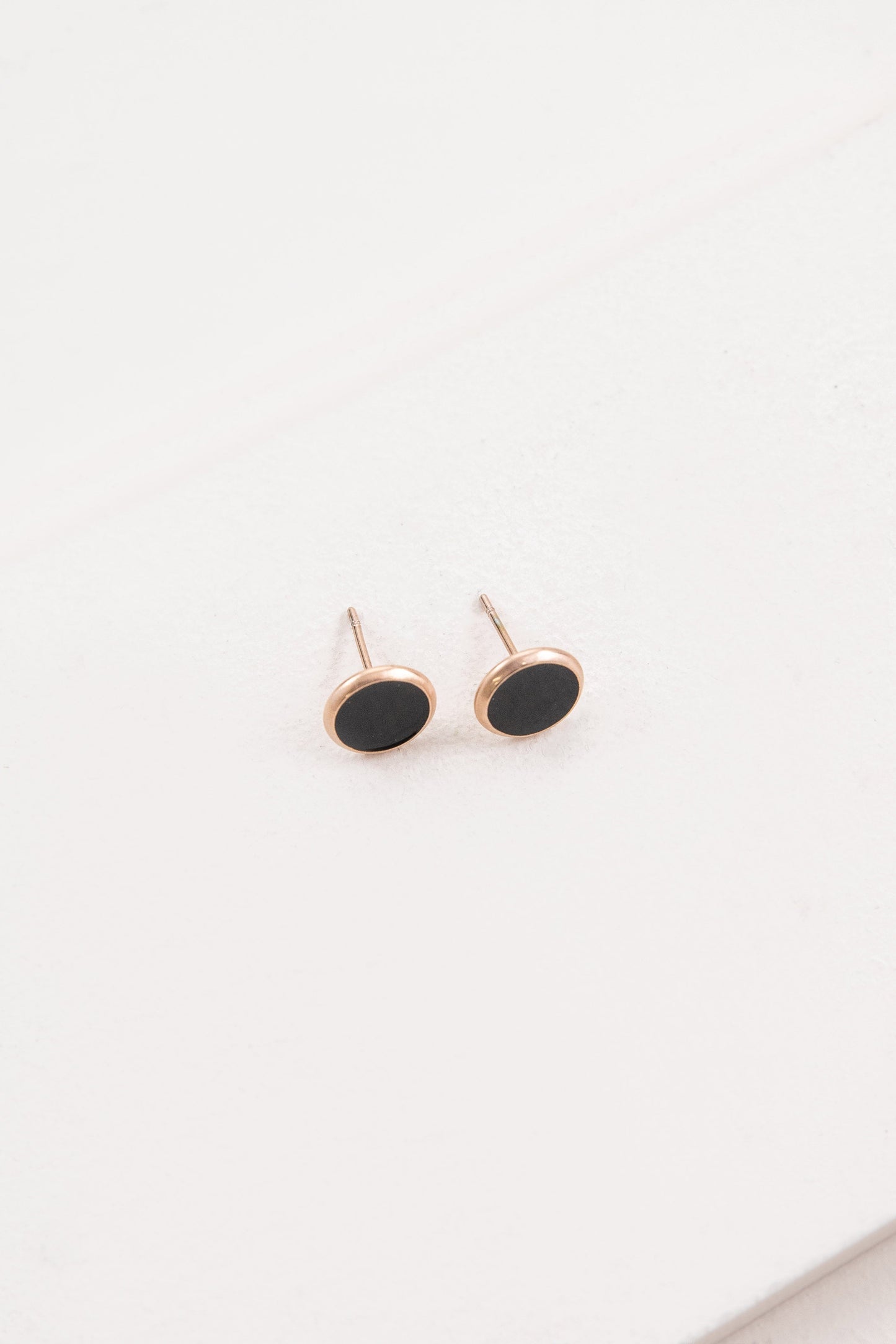 10mm Palette Earrings (14K Rose Gold)