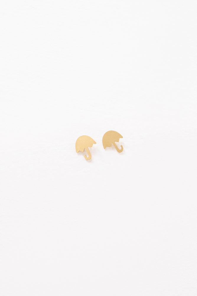 Umbrella Earrings (14K)