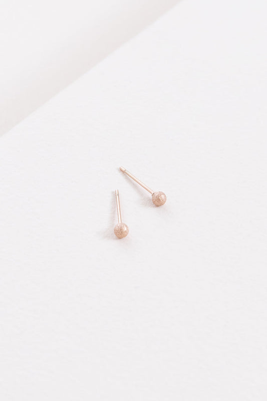 Dot Stud Earrings (14K)