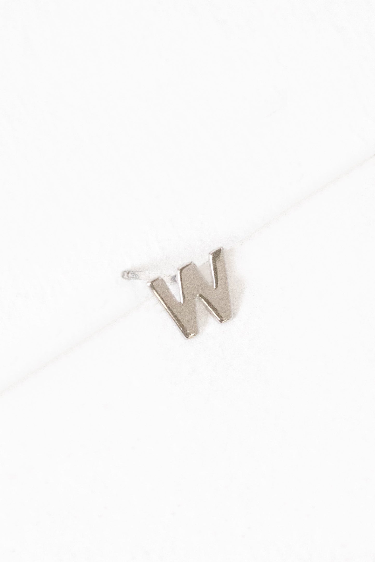 Alphabet Earring (sterl.)