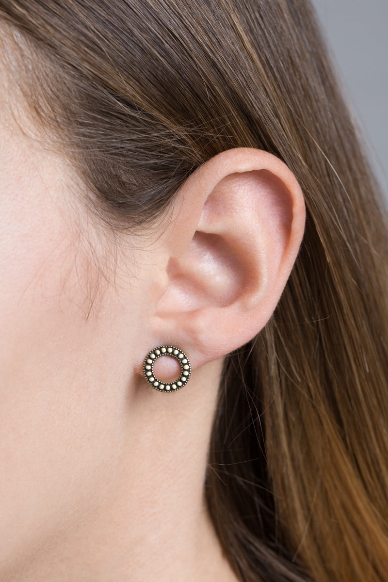 Burnished Karma Earrings