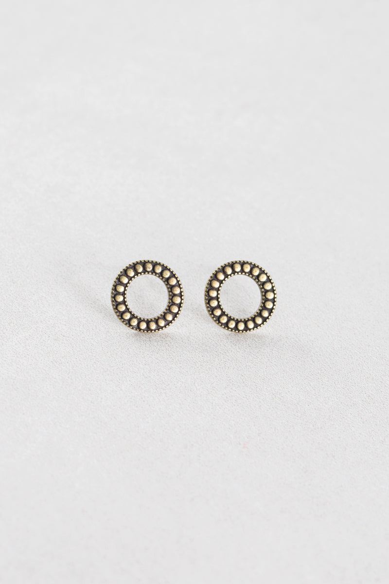 Burnished Karma Earrings