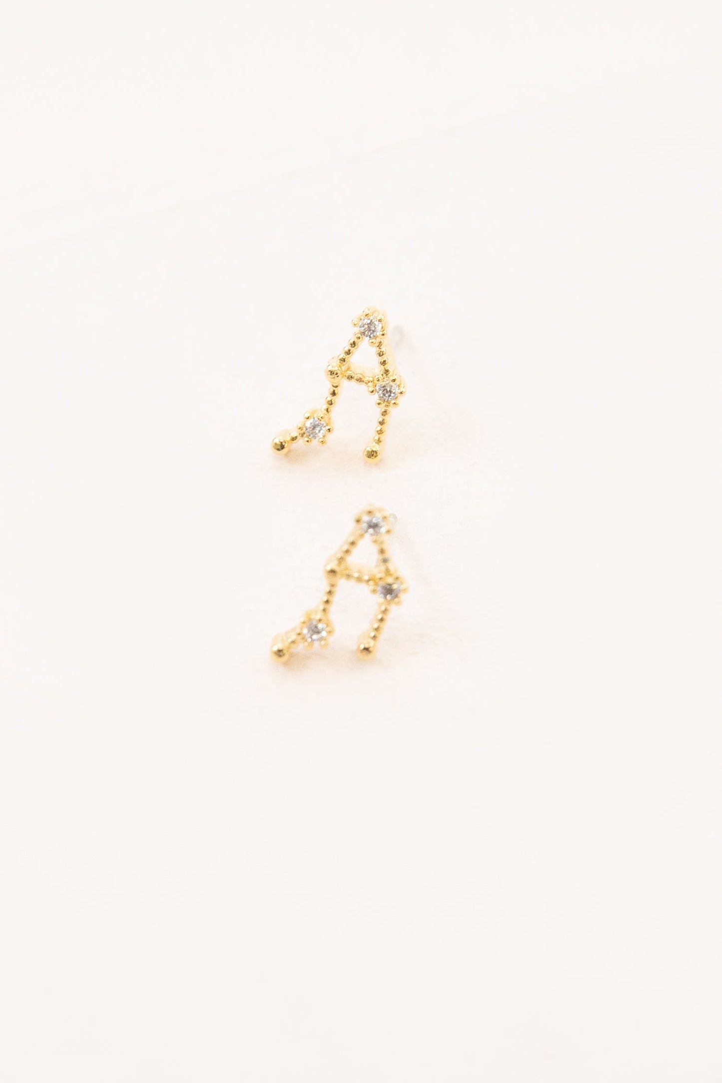 Libra Zodiac Earrings