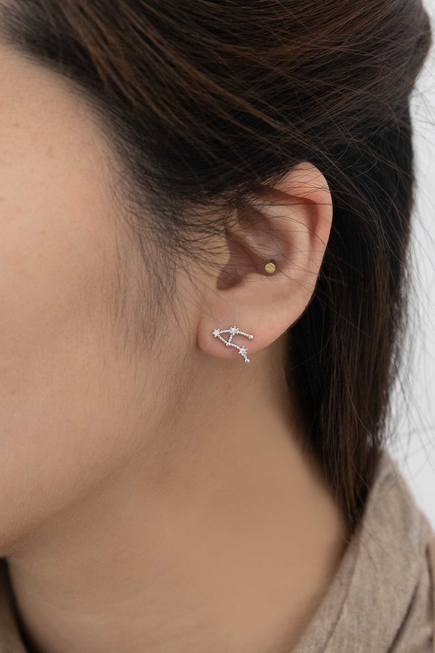 Libra Zodiac Earrings