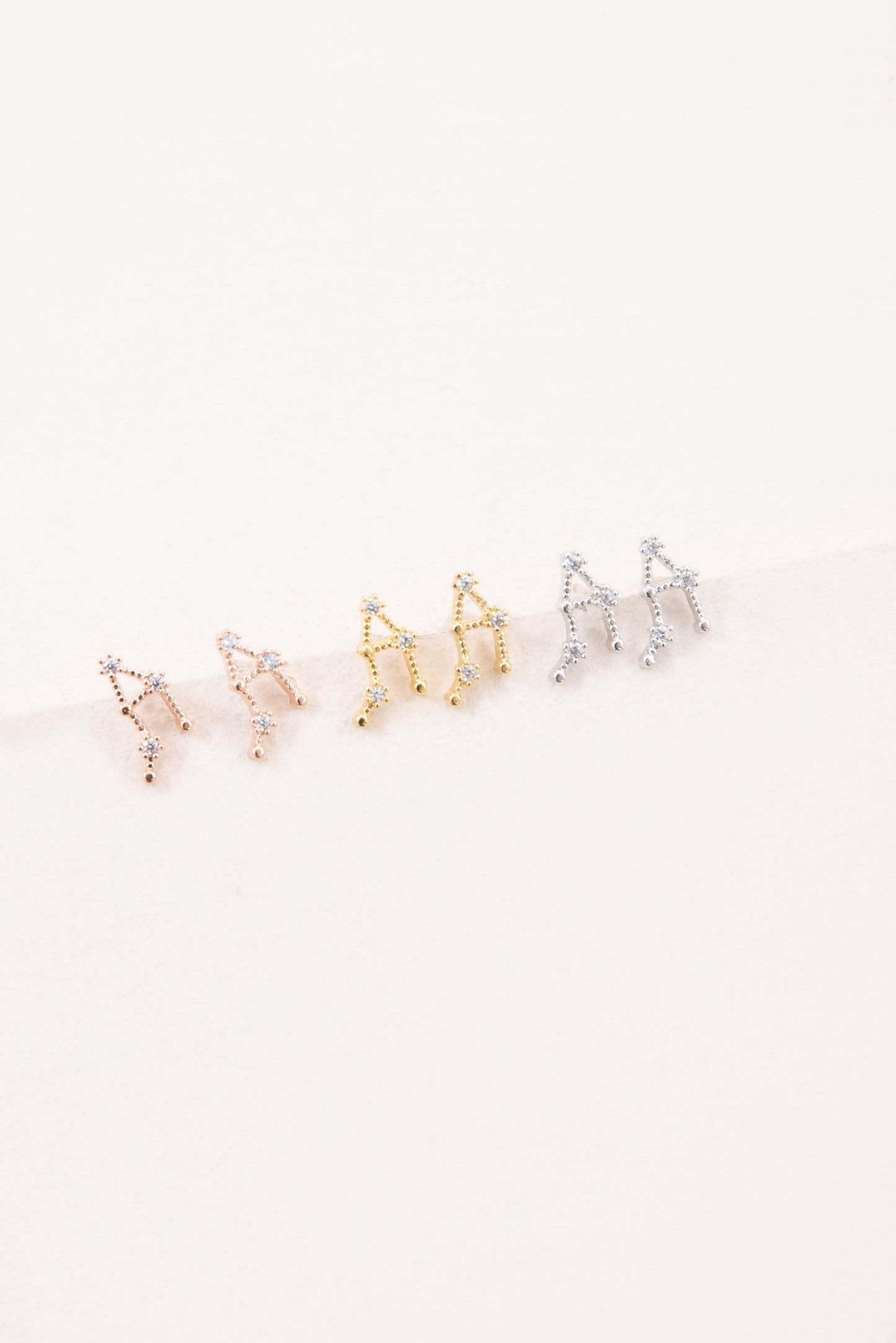 Libra Zodiac Earrings