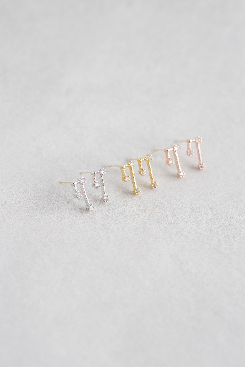 Taurus Zodiac Earrings