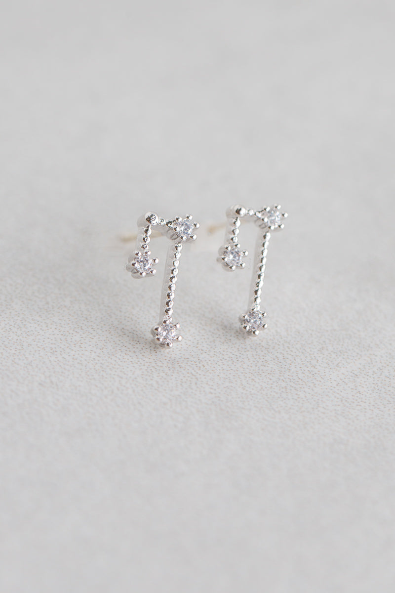 Taurus Zodiac Earrings