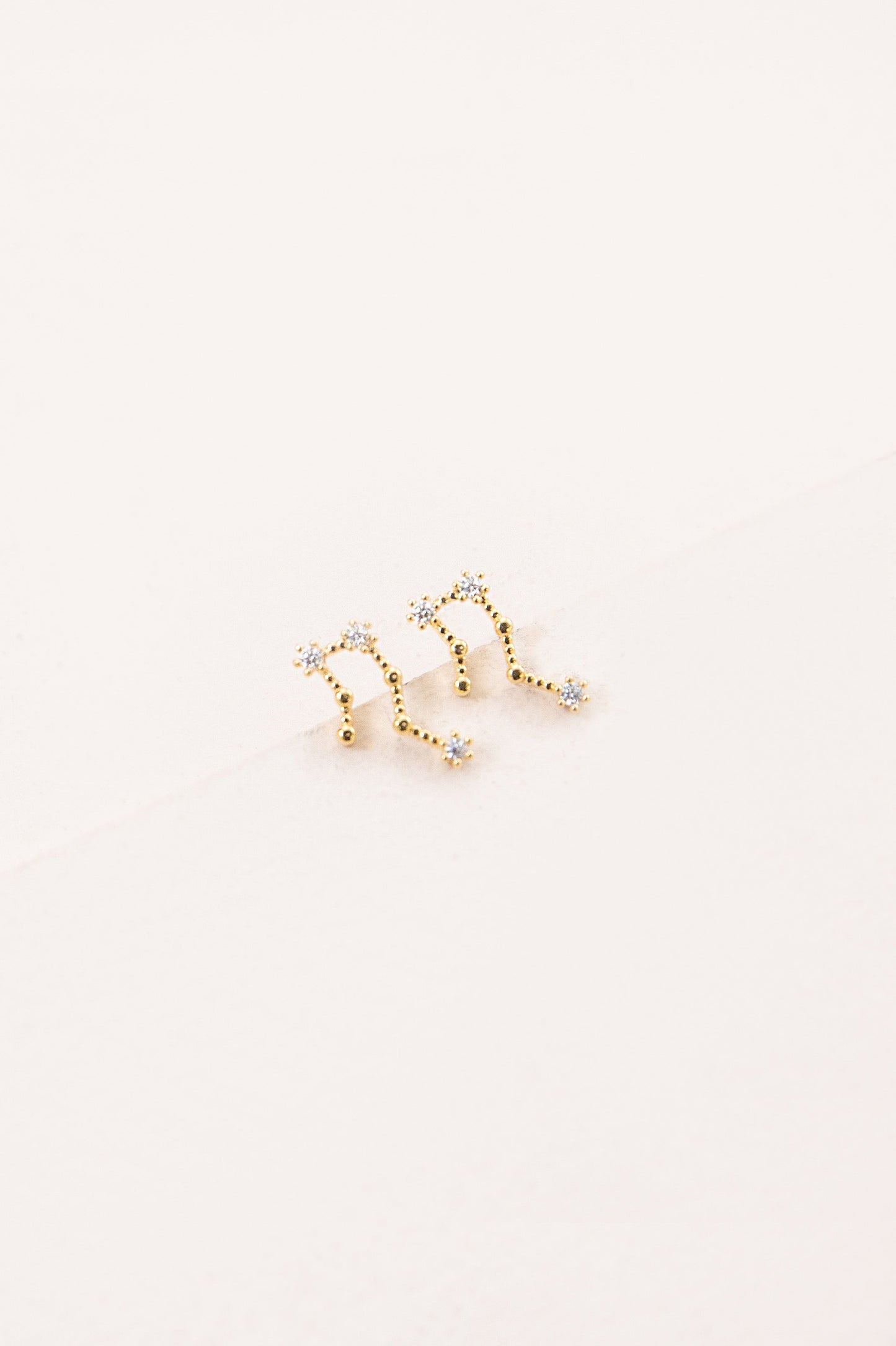 Aquarius Zodiac Earrings