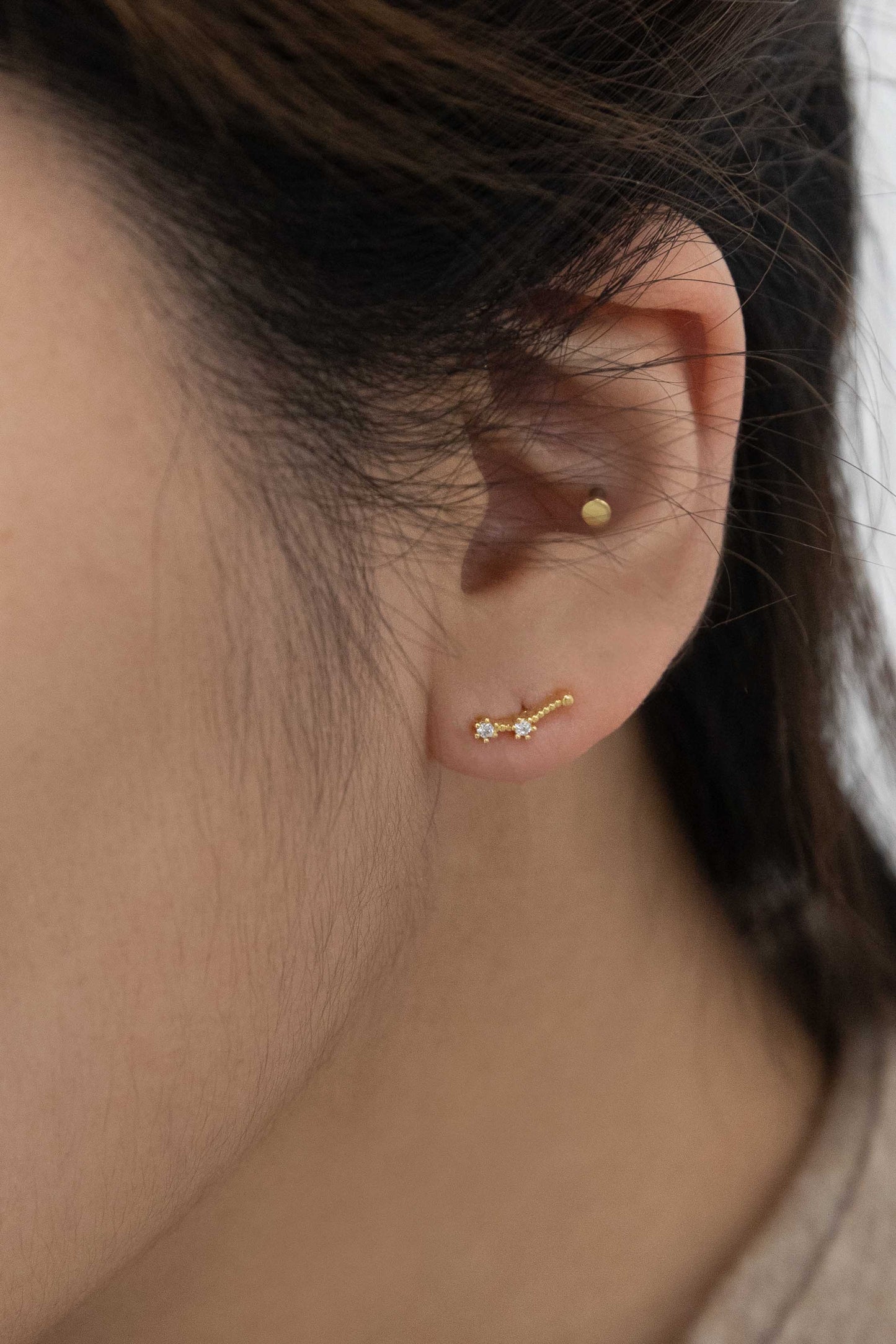 Aries Zodiac Earrings