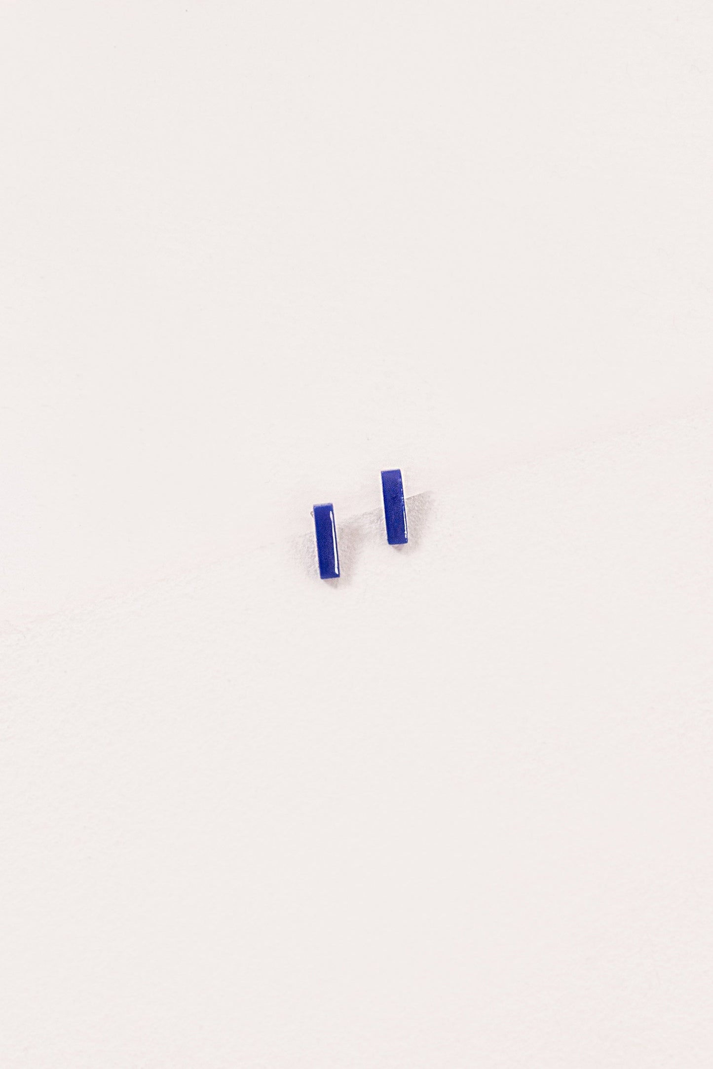 Porsha Dash Stud Earrings | Blue