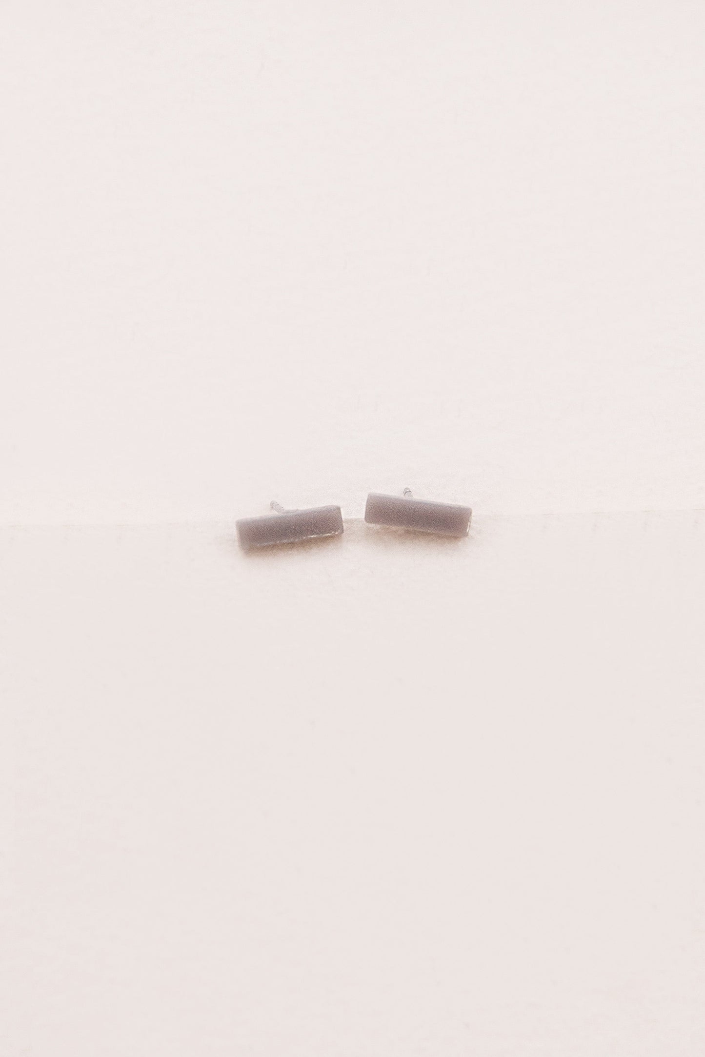 Porsha Dash Stud Earrings | Gray