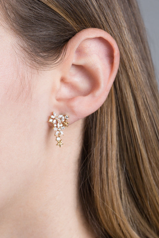 Garden Of Stone Earrings (14K)