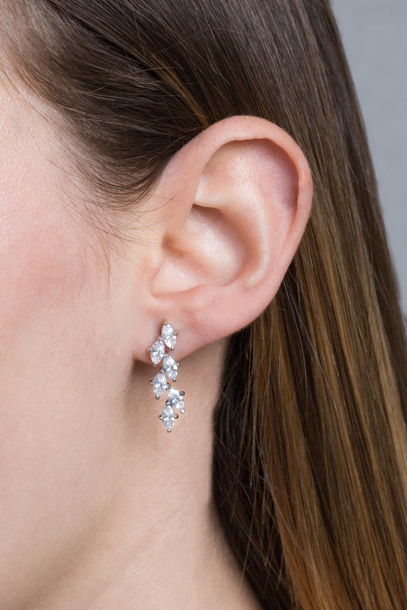 Draping Vine Earrings (sterl.)