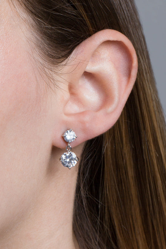 Encore Drop Earrings (sterl.)