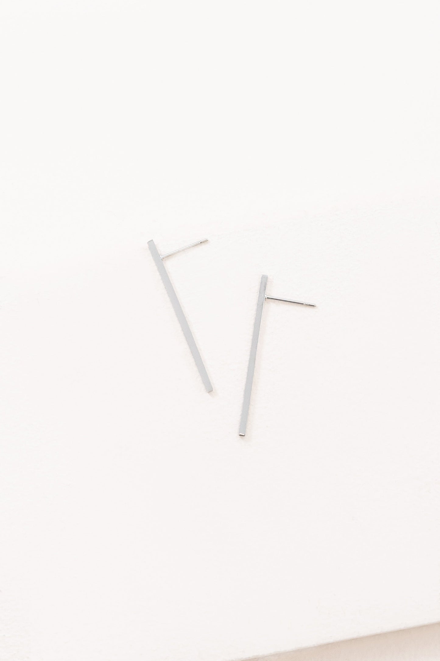 Boss Status Bar Earrings | Silver