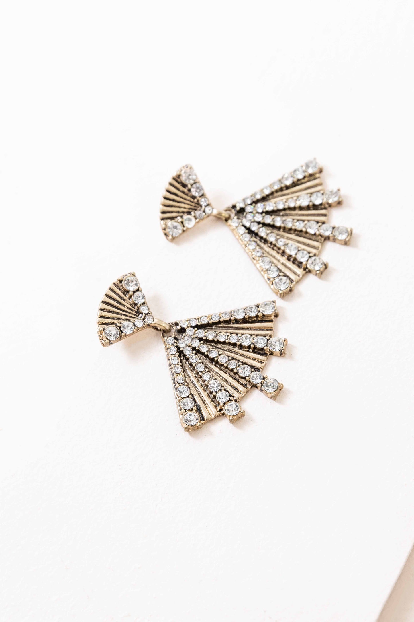 Fan Drop Earrings