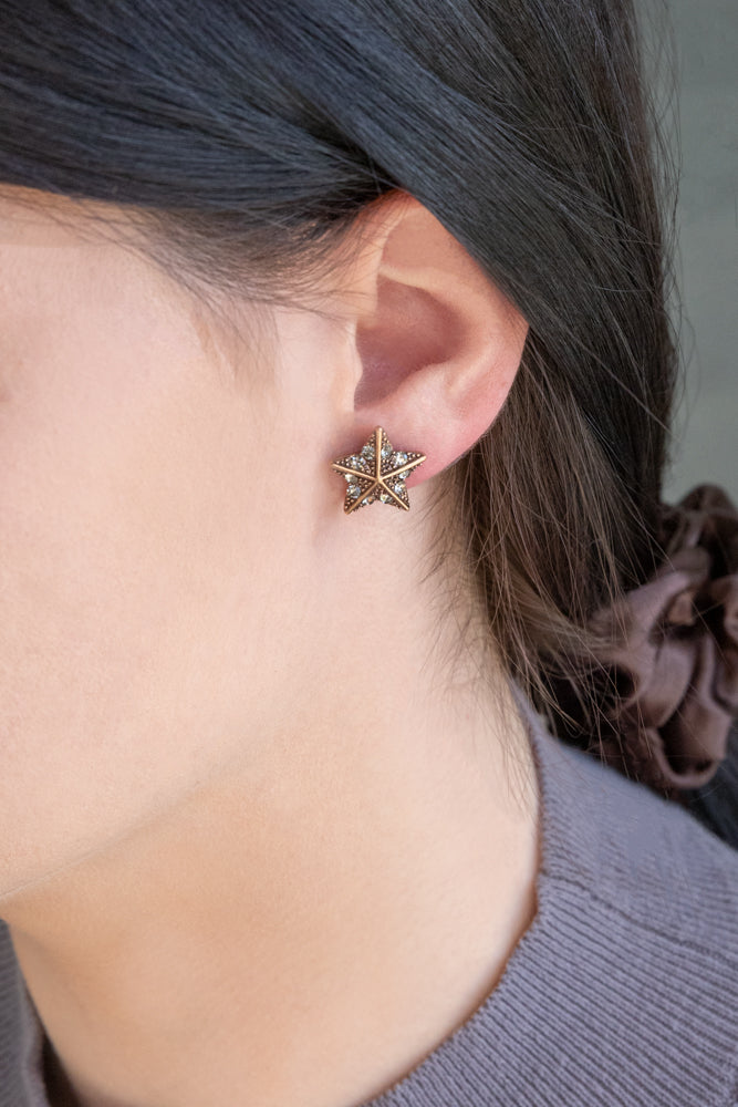 Morning Star Mismatched Earrings