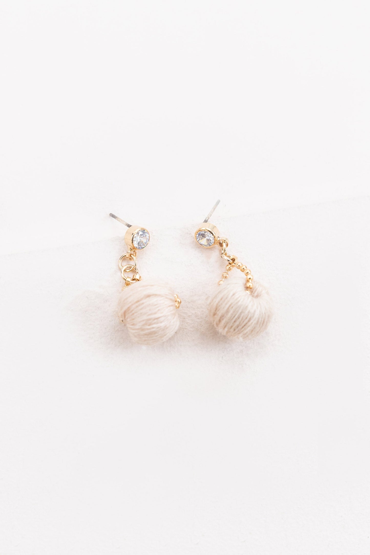 Fiesta Drop Earrings | Beige