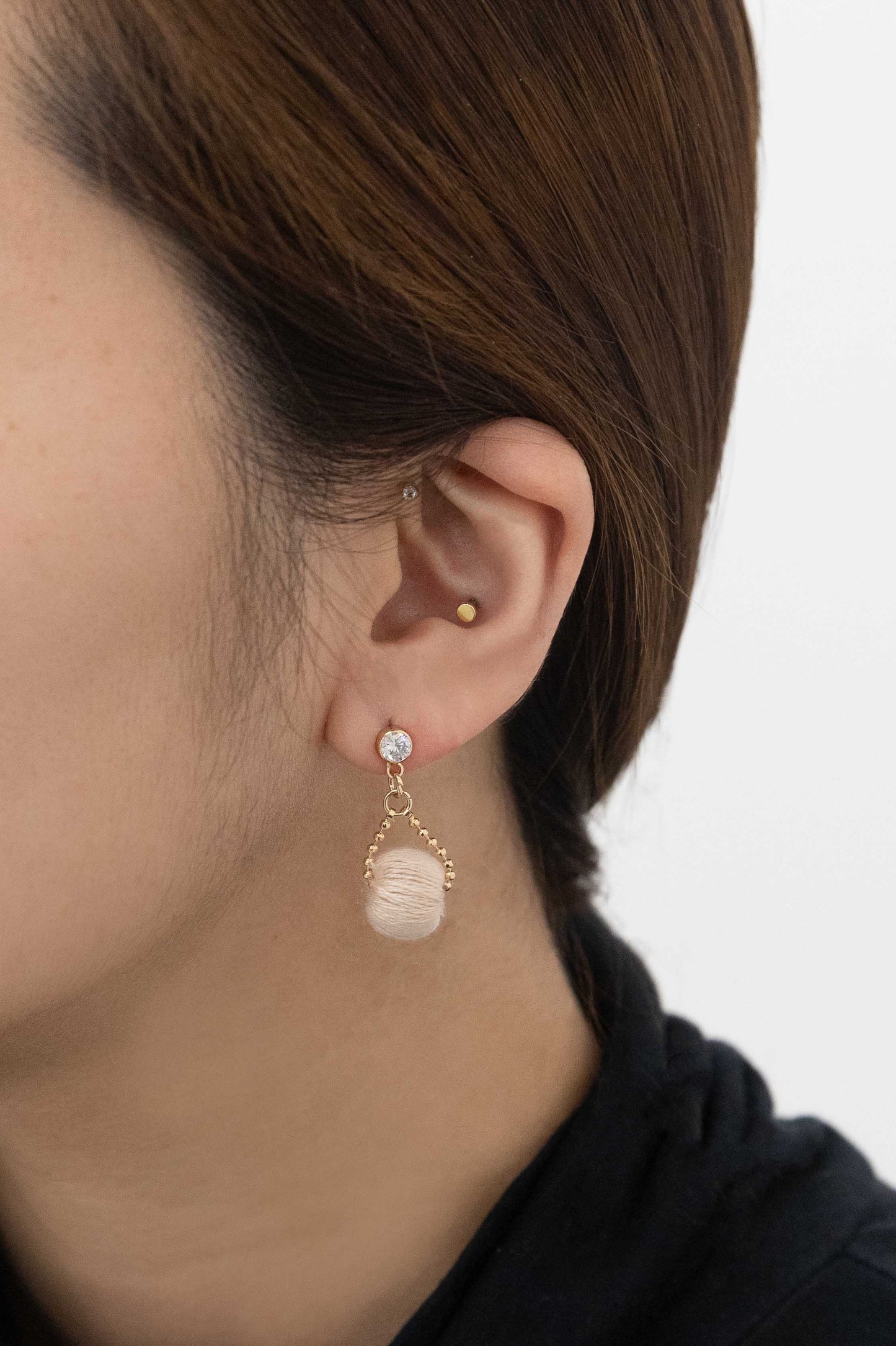 Fiesta Drop Earrings | Beige