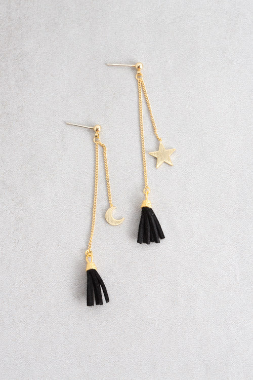 Celestial Tassel Earrings