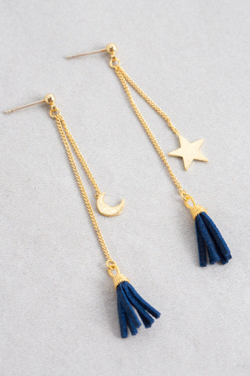 Celestial Tassel Earrings