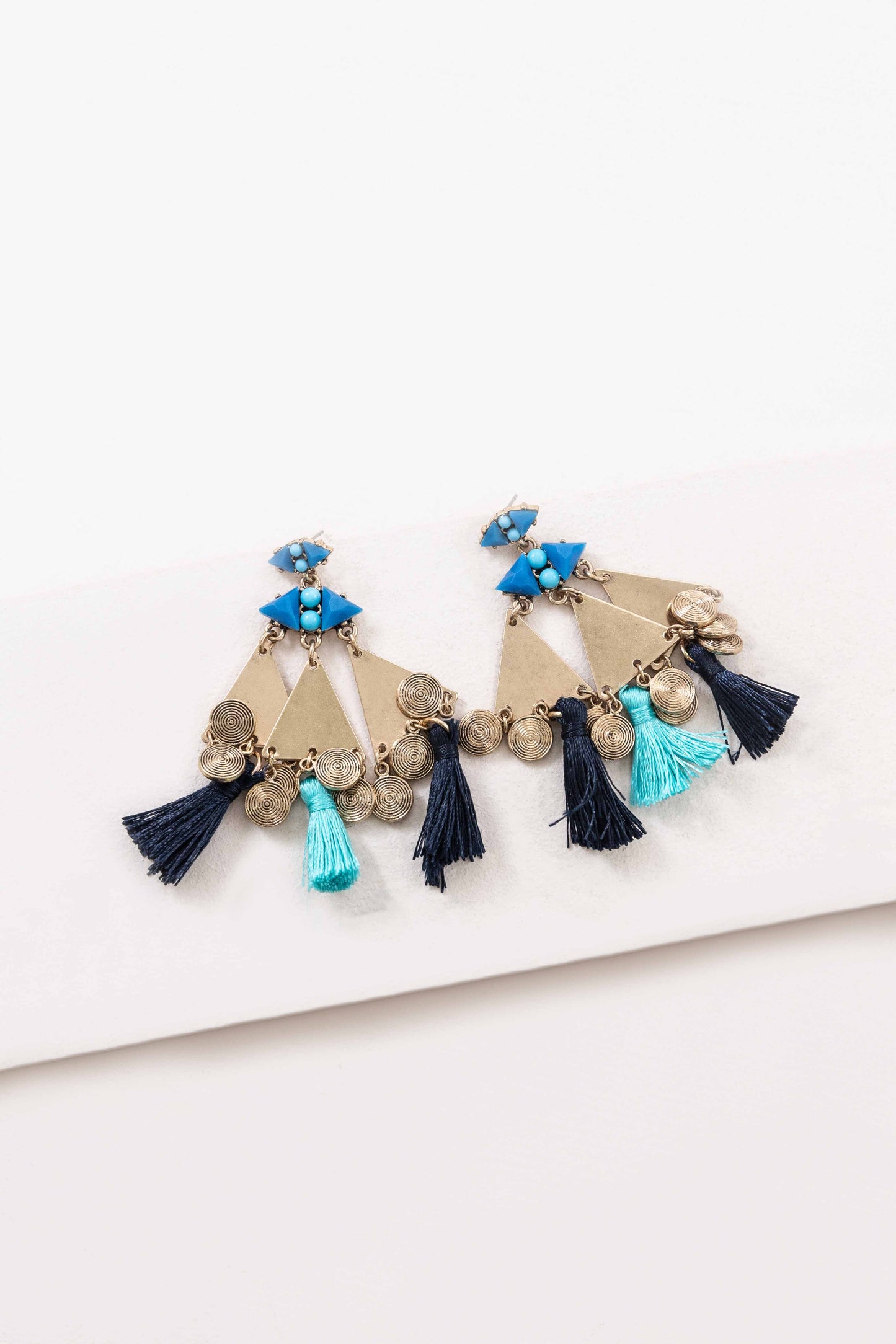 Curacao Tassel Earrings