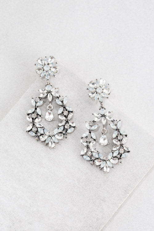 Timeless Florette Earrings | Crystal