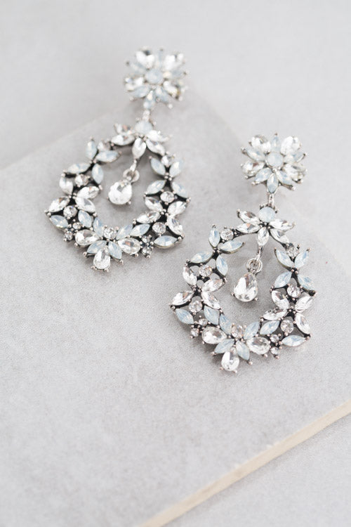 Timeless Florette Earrings | Crystal