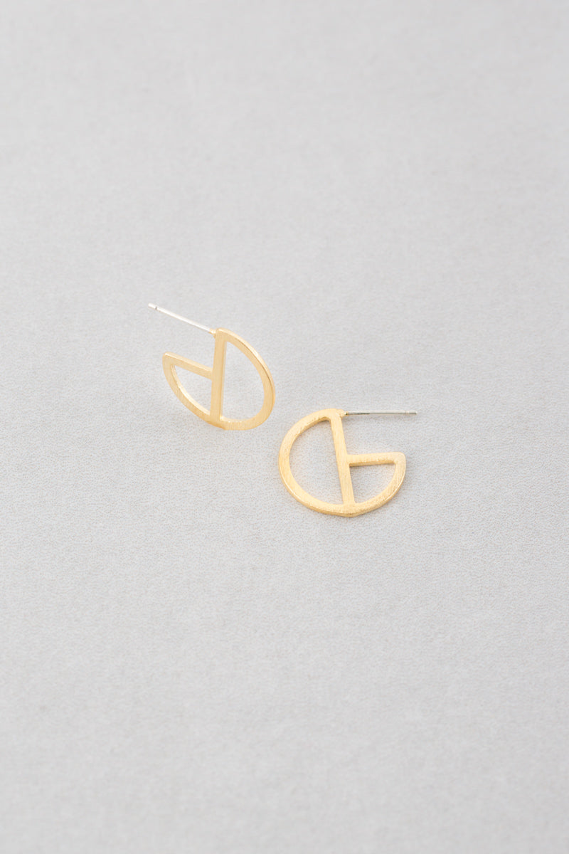 Clear Signs Wind Up Earrings