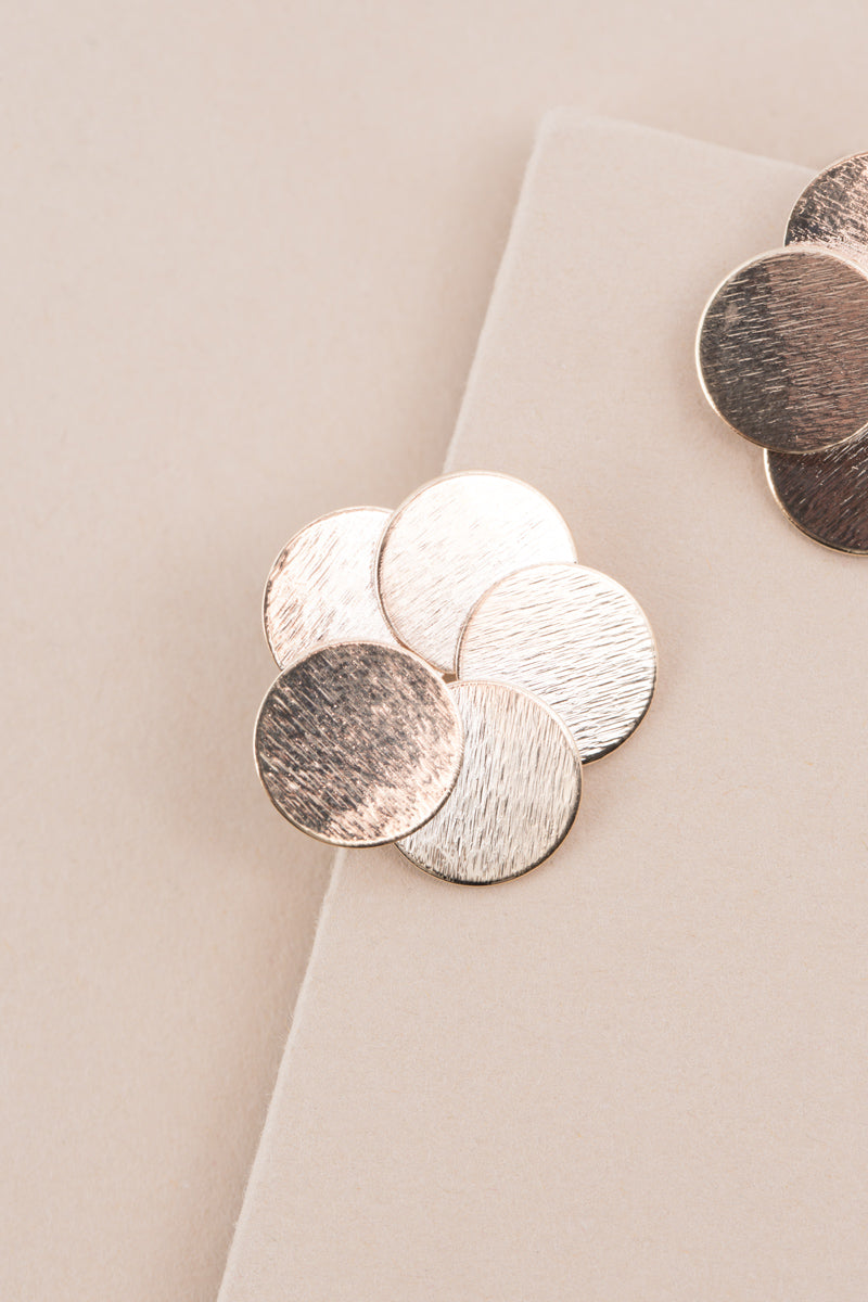Round and Round Earrings | Gold