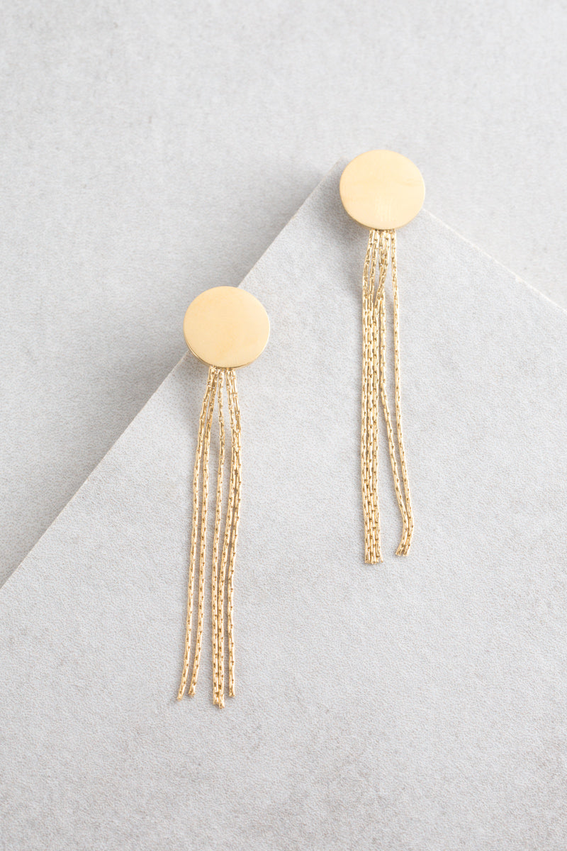 Languor Drop Earrings | Gold (14K)