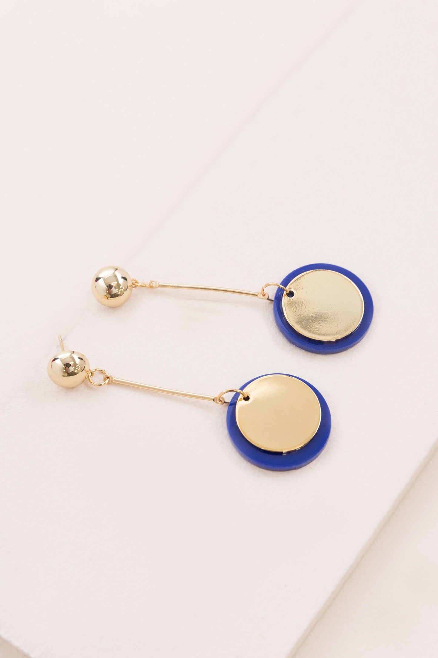 Blue Belle Drop Earrings