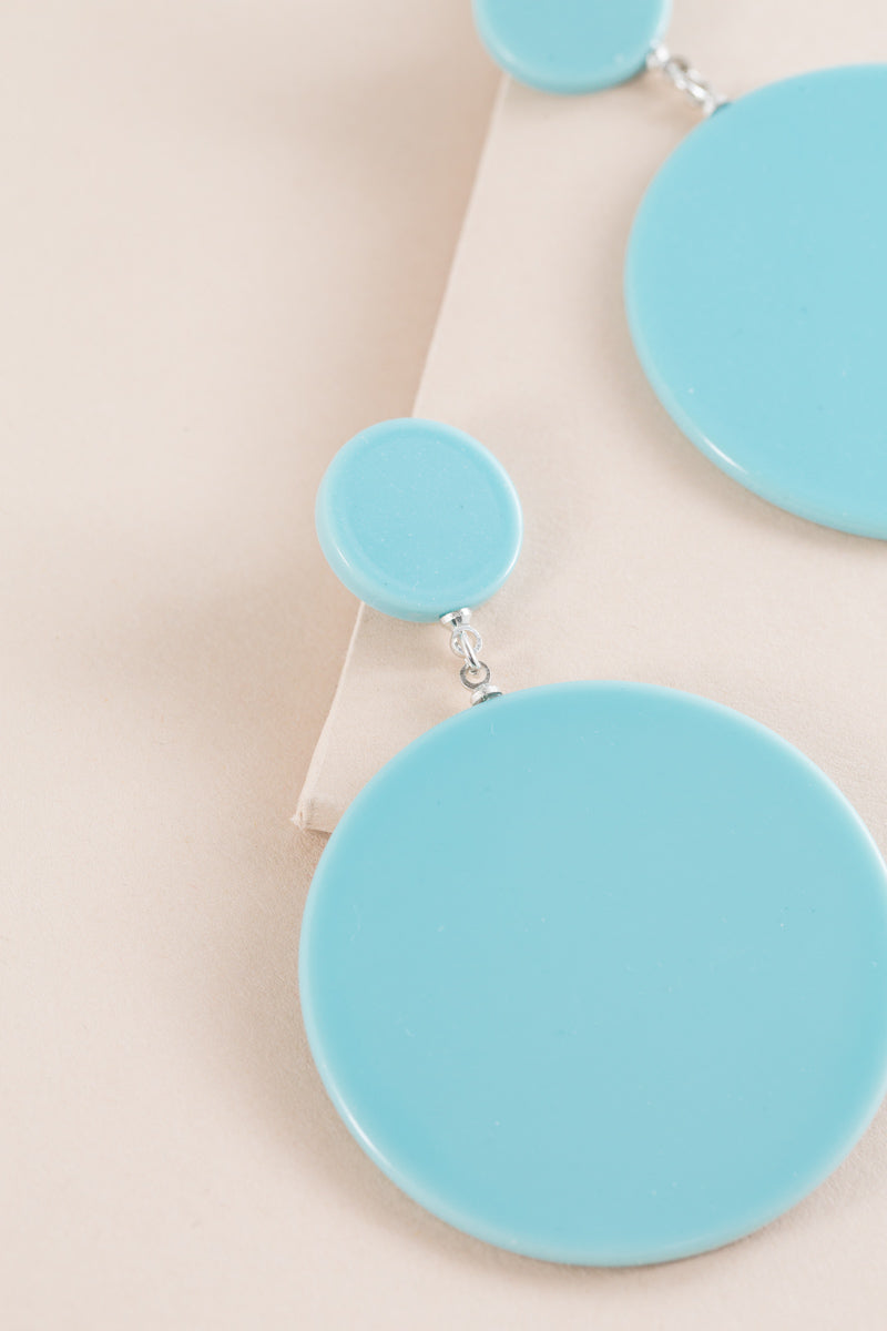 In The Groove Earrings | Blue