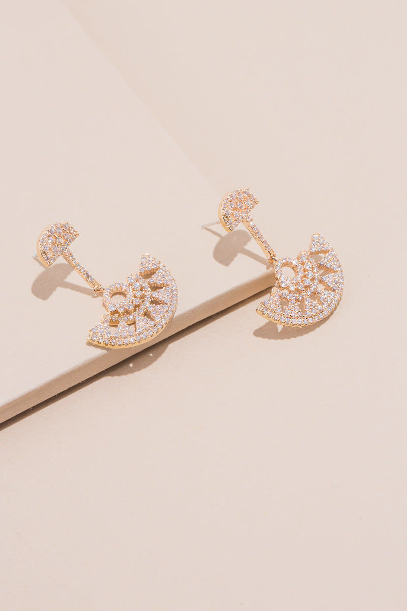 Radial Chandelier Earrings