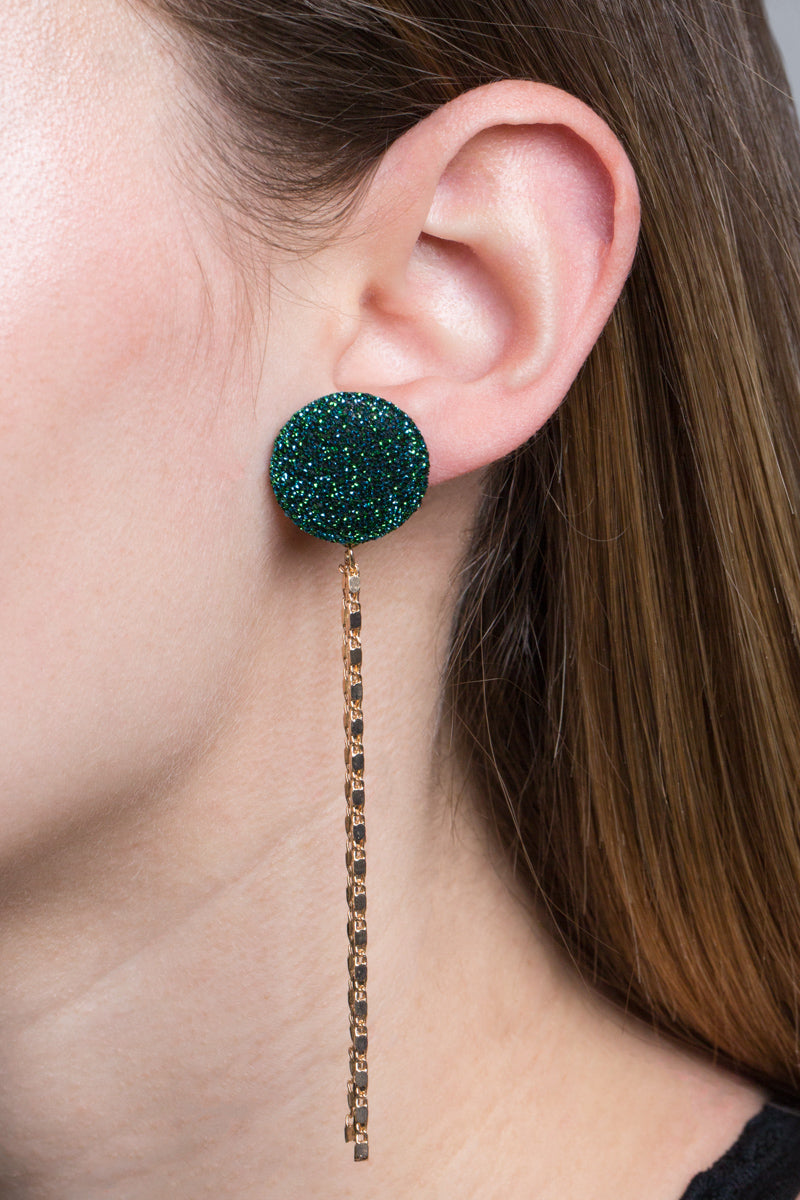 Rise and Shine Tassel Earrings | Teal