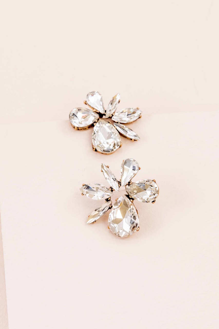 Dare to Dream Shimmer Earrings | Crystal