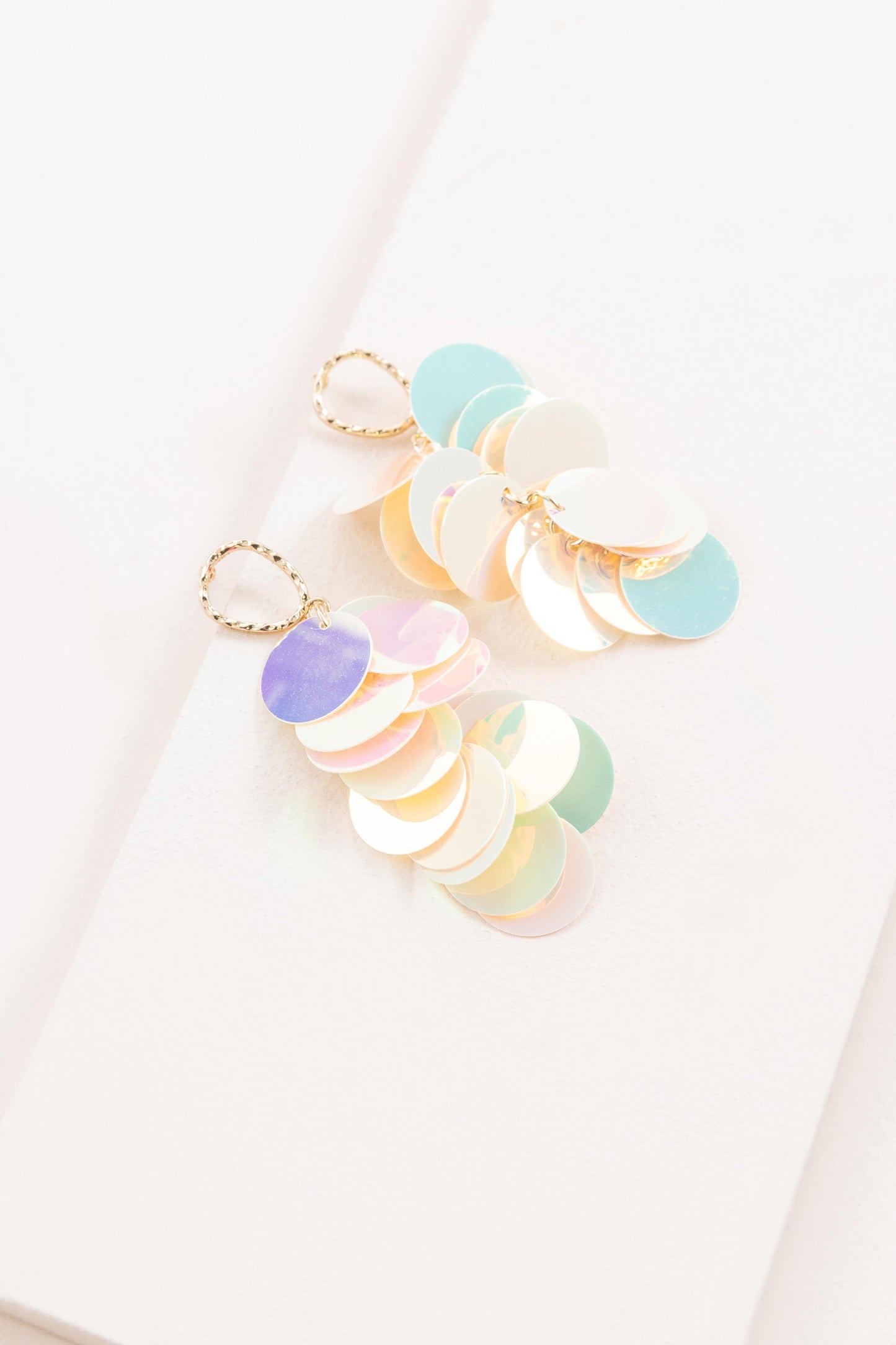 Confetti Crush Sequin Drop Earrings