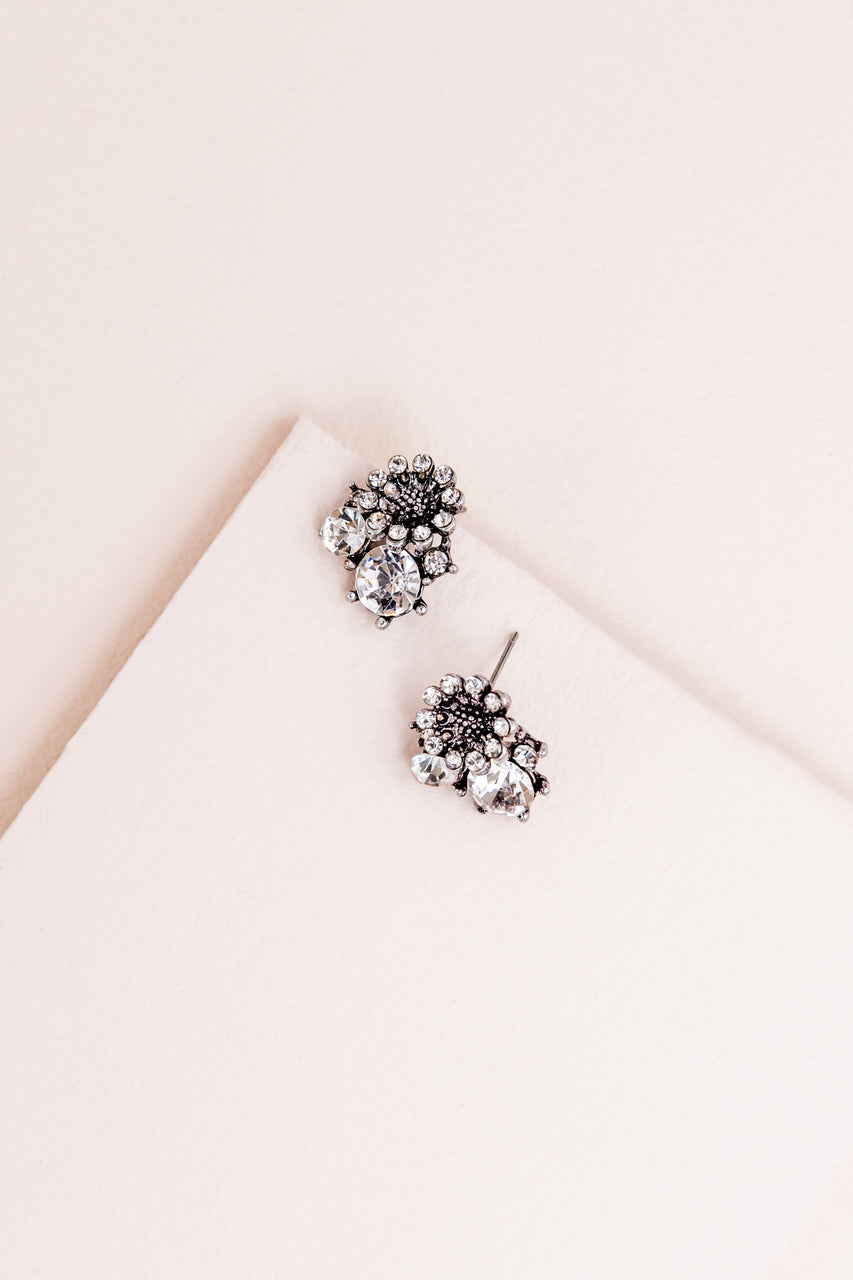 Floral Elegance Stud Earrings