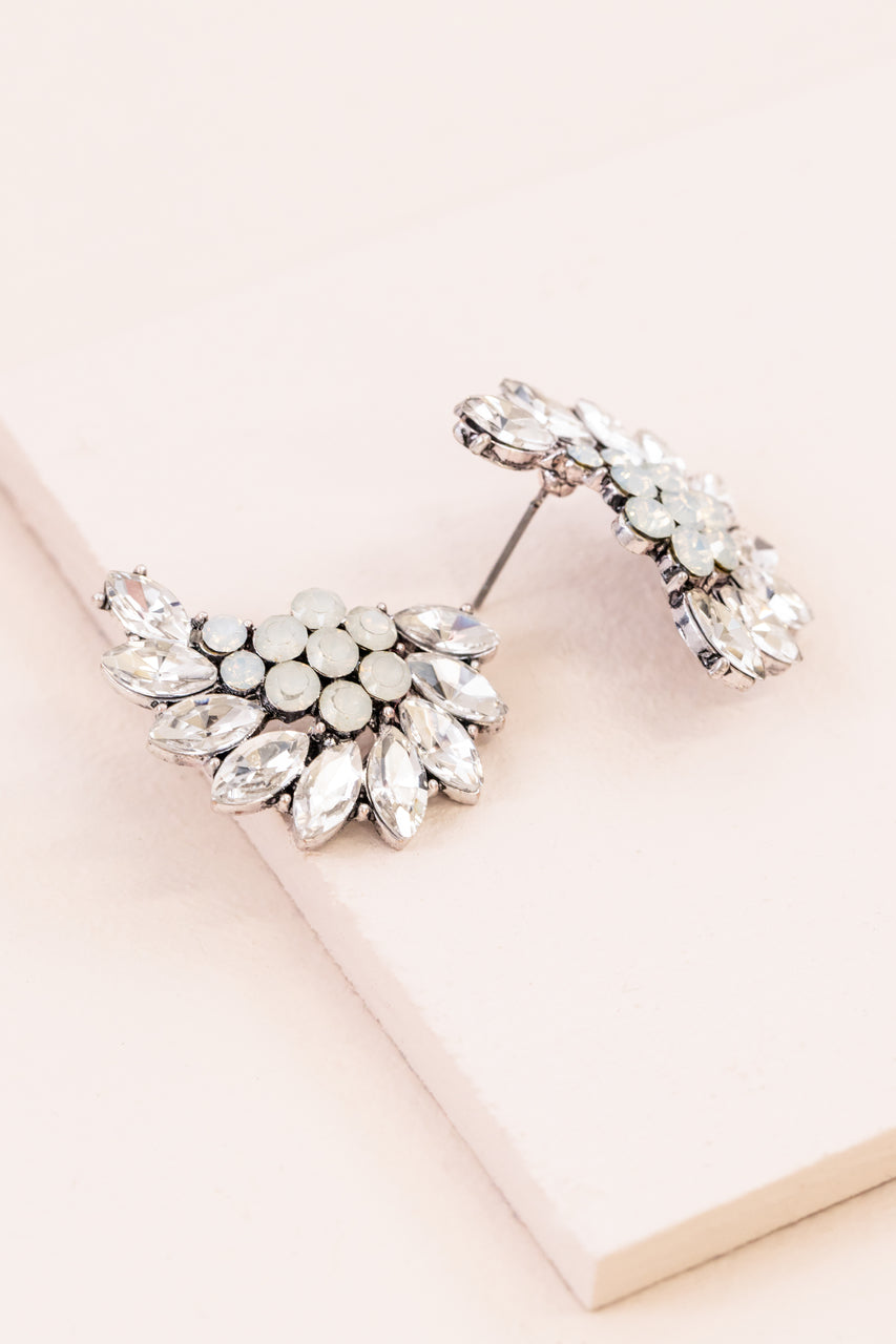 Fly High Crystal Statement Earrings