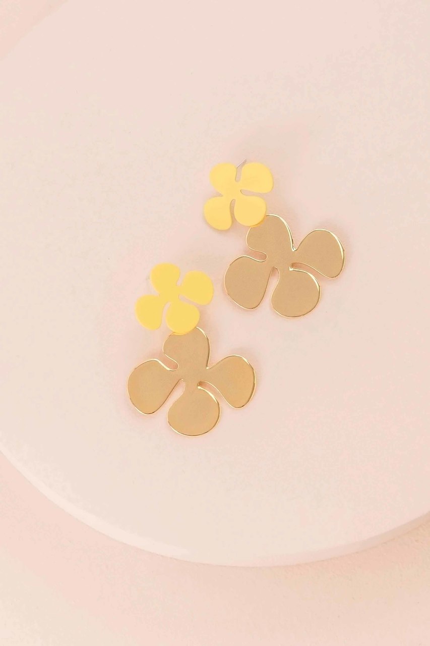 Sunny Tropics Drop Earrings (14K)
