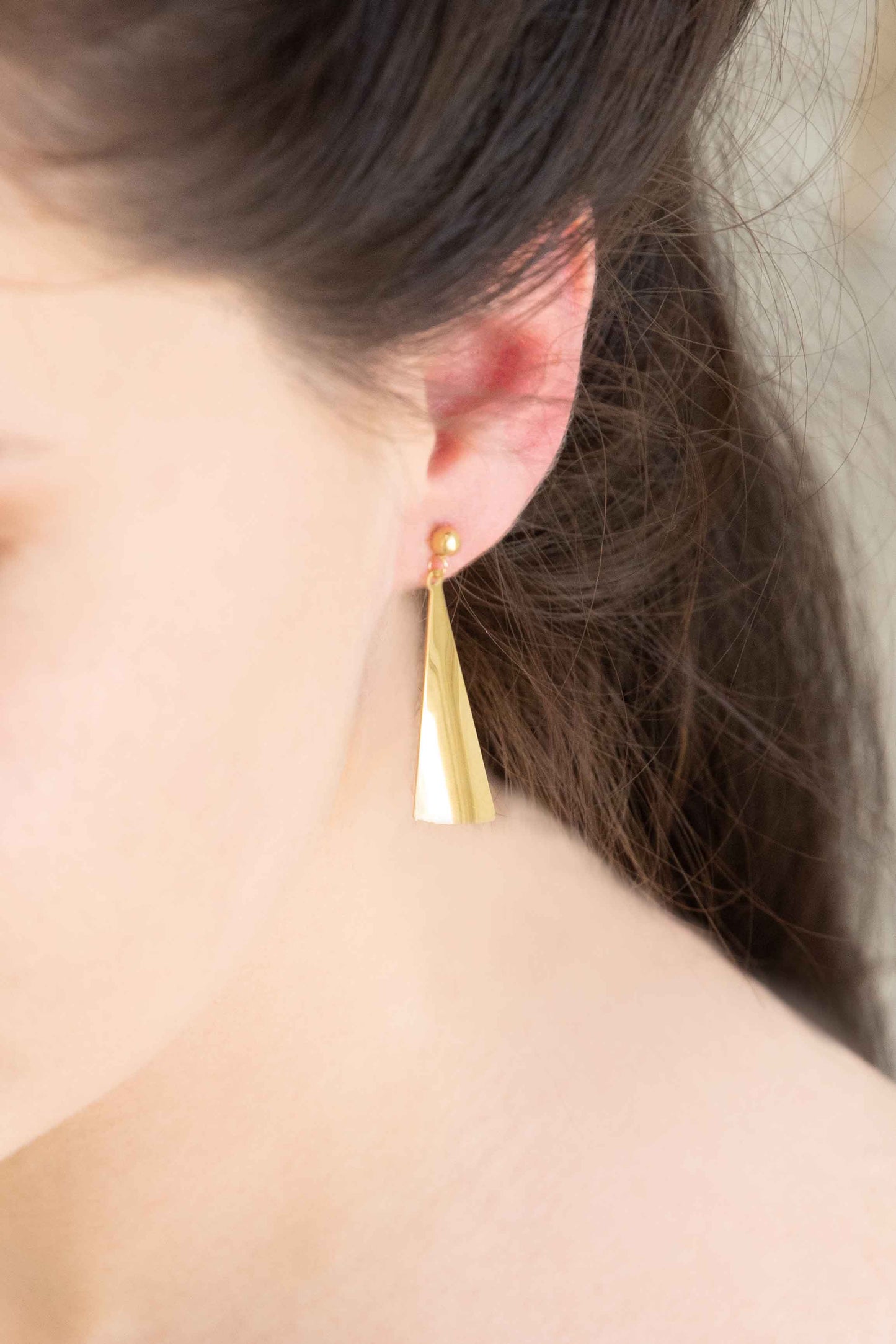Modern Art Earrings (14K)