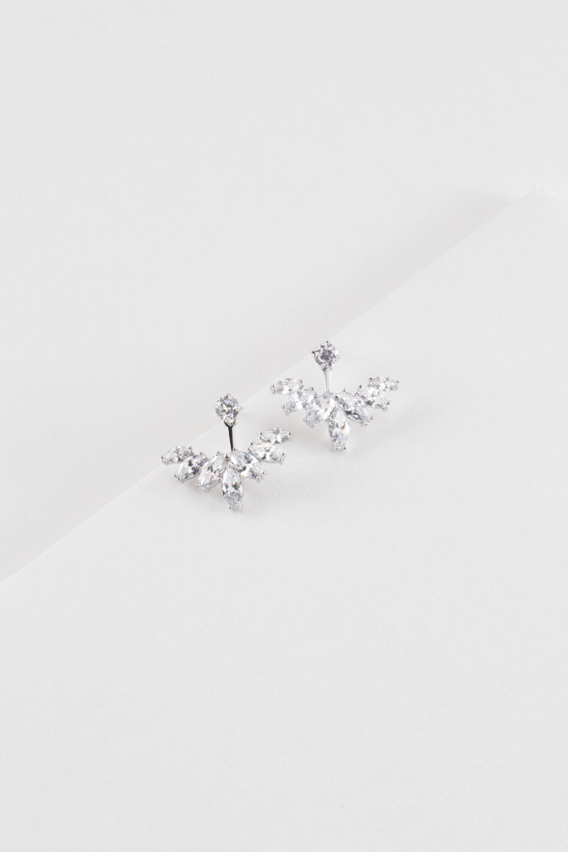 Stone Droplet Ear Jacket